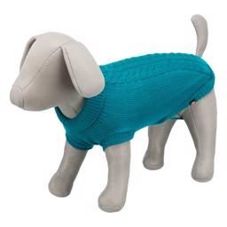 Trixie Stickad Pullover För Hunddesign Kenton Turkos